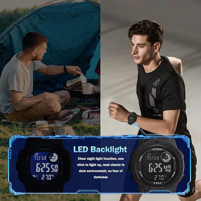 AVTREK Men's Tactical Watch - Image 7