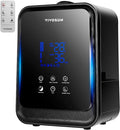 VIVOSUN 4.5L 2-in-1 Cool & Warm Mist Ultrasonic Humidifier with Essential Oil Box & Remote Control for Bedrooms, Offices, Plants, Babies, Dryness, and Skincare by VIVOSUN