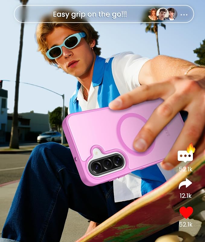 FNTCASE for Galaxy A17/A16 5G Phone Case: for Samsung A17 Cases Matte - Image 7