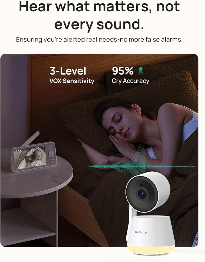Dr.Care LumiView Smart WiFi Baby Monitor - Image 4