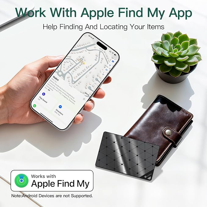 2026 Apple MFi Certified Wallet Tracker Smart Card - Image 2
