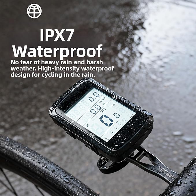 Bike Computer GPS Bicycle Speedometer Odometer - Image 3