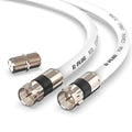 G-PLUG 50FT RG6 Coaxial Cable Connectors Set by G-PLUG