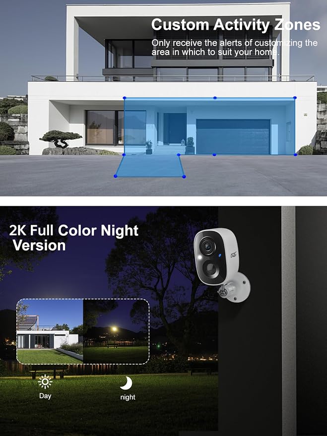 DCT Security Cameras Wireless Outdoor: WiFi Battery Cameras - Image 4