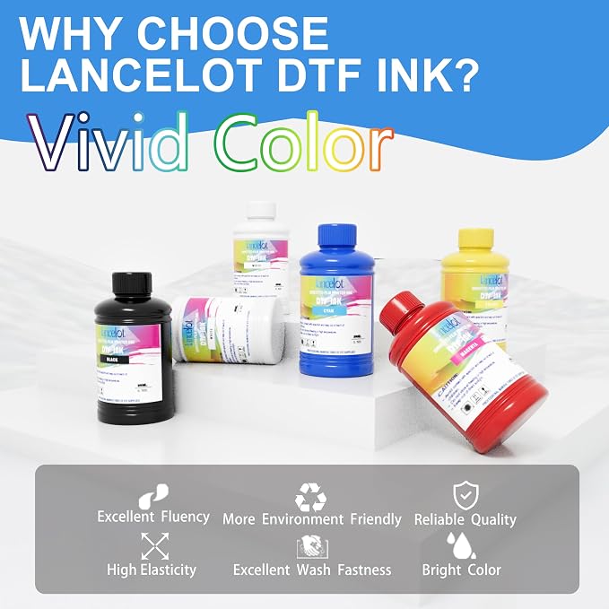 Lancelot DTF Ink 250ml×6 - Image 3