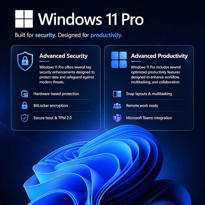 Lenovo V15 Business Laptop, Intel N150 Quad-Core Processor, 15.6" FHD Display, 16GB DDR5 RAM, 256GB NVMe SSD, Wi-Fi 6, Ethernet RJ-45, Dolby Audio, Windows 11 Pro, Business Black - Image 9