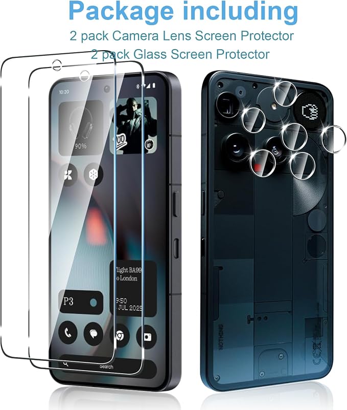 Anoowkoa 2 Pack for Nothing Phone 3 2025 Screen Protector（Not Nothing Phone - Image 5