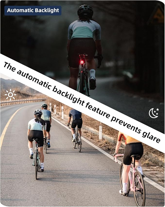ROCKBROS Bike Computer Bike Speedometer GPS Wireless Cycling Computer - Image 4