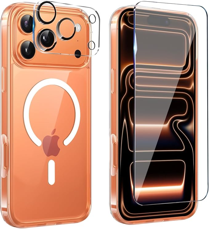 for iPhone 17 Pro Max Case Clear, Magnetic iPhone 17 ProMax Case by Unknown