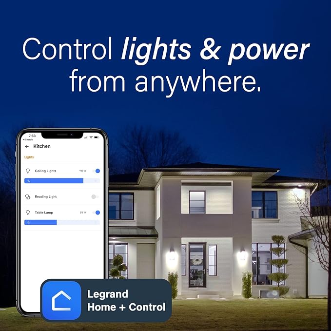 Legrand adorne with Netatmo Smart Home Gateway/Hub in Graphite - Image 4