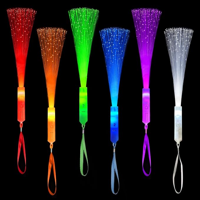 6 Pack Glow Sticks Toys Party Favors Supplies by Wondrus
