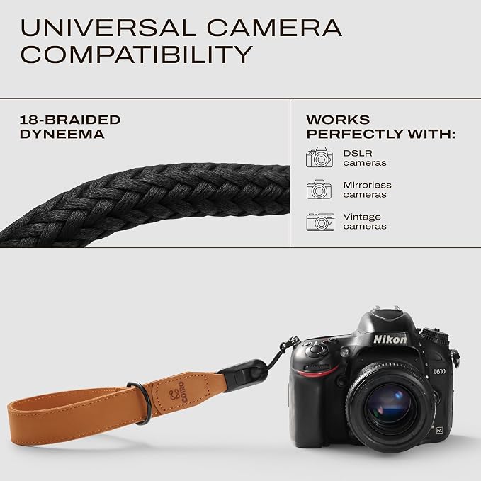 C Coiro Leather Camera Wrist Strap - Image 5