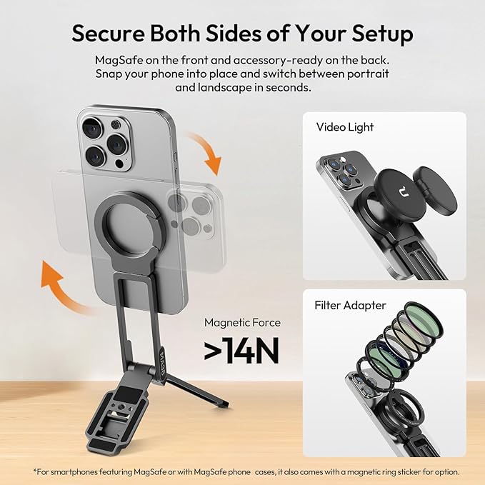 ULANZI MA38 Magnetic Phone Tripod - Image 3