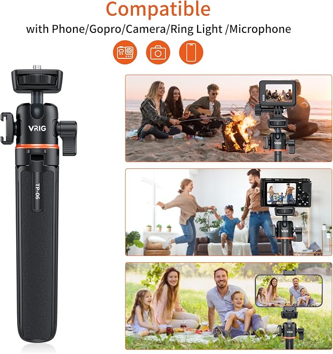 VRIG 21.6" Extension Pole Tripod - Image 7