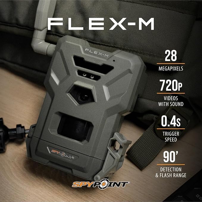 SPYPOINT Flex-M Twin Pack Cellular Trail Cameras - Image 2