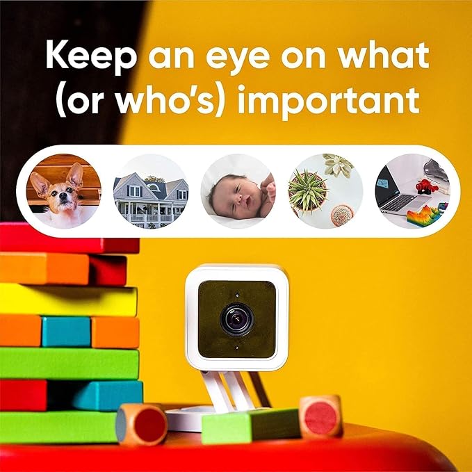 Cam V3 Smart Home Security Camera, Indoor/Outdoor Use, IP65-Rated 1080p Plug-in - Image 3
