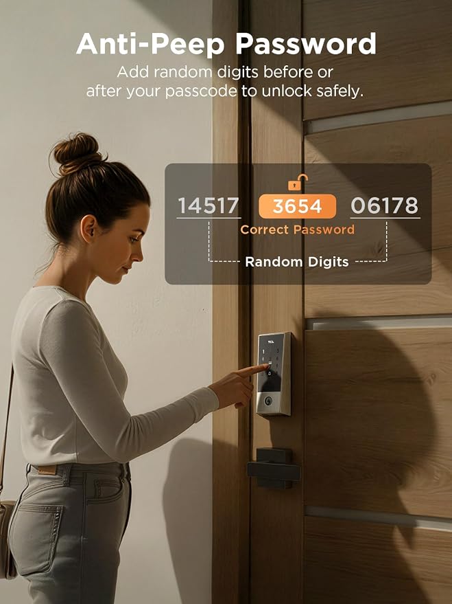 TCL D2 Smart Lock, Keyless Entry Door Lock - Image 6