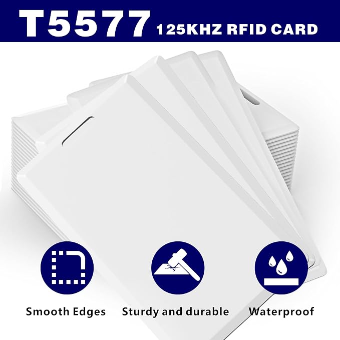 30pcs T5577 RFID Card 125khz RFID Card Rewritable RFID Proximity Cards - Image 3