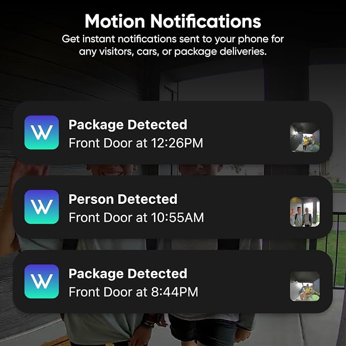 Wyze Battery Video Doorbell Wireless Camera, 1536x1536 HD+ - Image 14