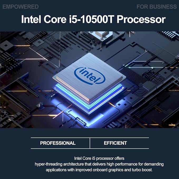 Dell OptiPlex 3080 Micro PC | Intel Core i5-10500T | 8GB RAM | 256GB SSD | Windows 11 Pro | Wi-Fi+ BT | Mini Desktop Computer (Renewed) (8GB RAM + 256GB SSD) - Image 5