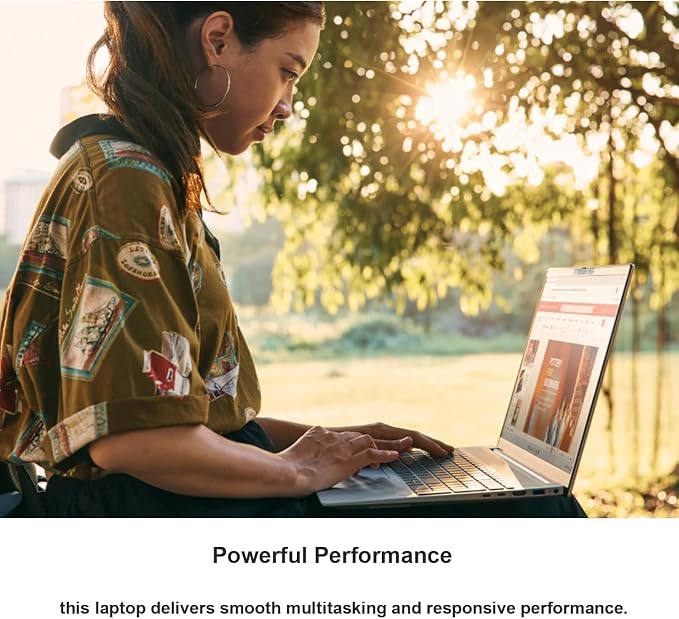 HP New 15.6 inch Laptop Computer, 2025/2026 Edition, Intel High-Performance 4 cores N100 CPU, 16GB RAM, 512GB SSD, Long Battery Life, Ultra-Quiet Design, Windows 11 Pro with Microsoft Office - Image 7