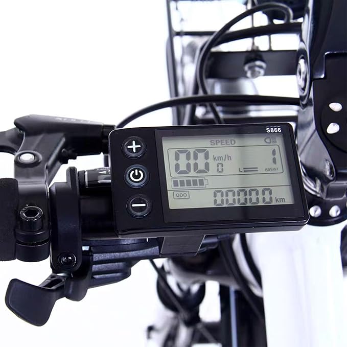 S866 Electric Bicycle LCD Display Meter, 24V 36V 48V Ebike LCD Display Control - Image 8