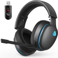 AOC 2.4GHz Wireless Gaming Headset for PS5, PS4, Switch, 45Hr, Space Gray | Bluetooth 6.0 Gaming Headphones with Noise Canceling Mic, 7.1 Virtual Surround, Great for Fortnite & Call of Duty/FPS Gamers by AOC