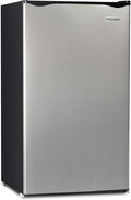 Igloo 3.2 Cu.Ft. Mini Fridge with Freezer - Single Door Compact Refrigerator with Glass Shelves for Homes, Dorms & Offices- Keep Snacks, Drinks & Frozen Foods Cool with Temperature Control Mini Fridge by Igloo