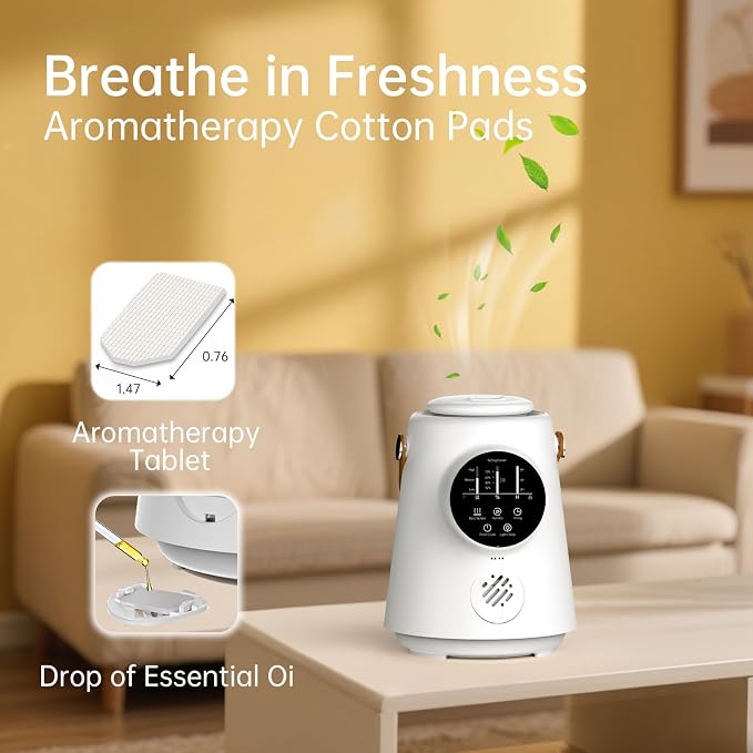 YOGIN Baby Humidifier for Bedroom Nursery – 2.5L Ultrasonic Cool Mist, Ultra-Quiet & Safe for Sleep, Auto Shut-Off, Adjustable Mist, Easy Clean, BPA-Free, for Baby and Kids Room - Image 3