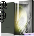 3+2 Pack Screen Protector for Samsung Galaxy S23 Ultra Flexible TPU Film by Unknown