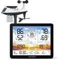 Raddy AG7 Weather Station Wireless Indoor Outdoor Thermometer, 7.4'' Digital by Raddy