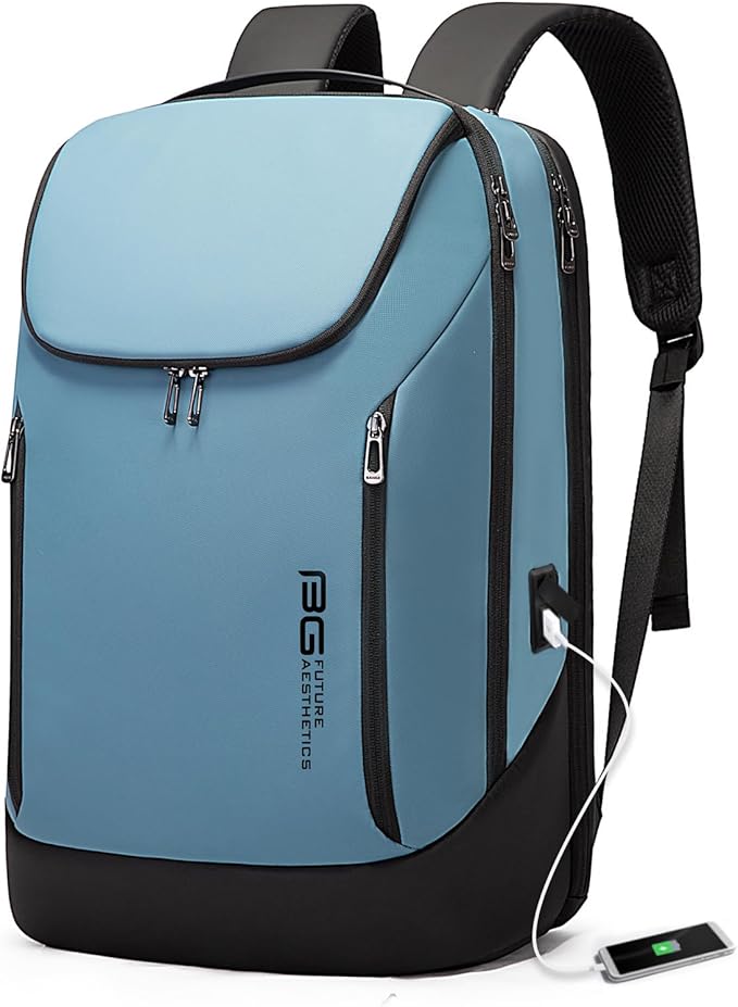BANGE Business Smart Backpack Waterproof fit 15.6 Inch Laptop Backpack by BANGE