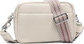 Small Crossbody Bags for Women Genuine Leather, Guitar Strap Shoulder Handbag by Utenwat