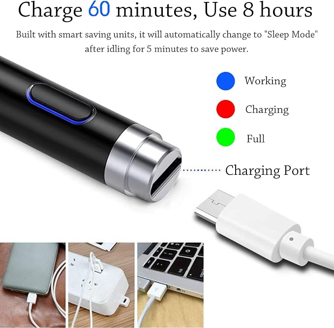 Stylus Pens Compatible for iOS&Android Touch Screens, iPad Pencil - Image 2
