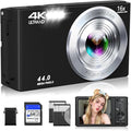 Digital Camera 4K, Autofocus Digital Compact Digital Camera, 16X Digital Zoom by CEYE