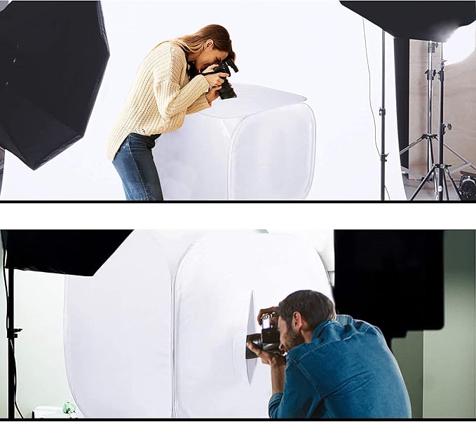 Bestshoot 24" Portable Photo Studio Shooting Tent Light Box Cube Diffusion - Image 2