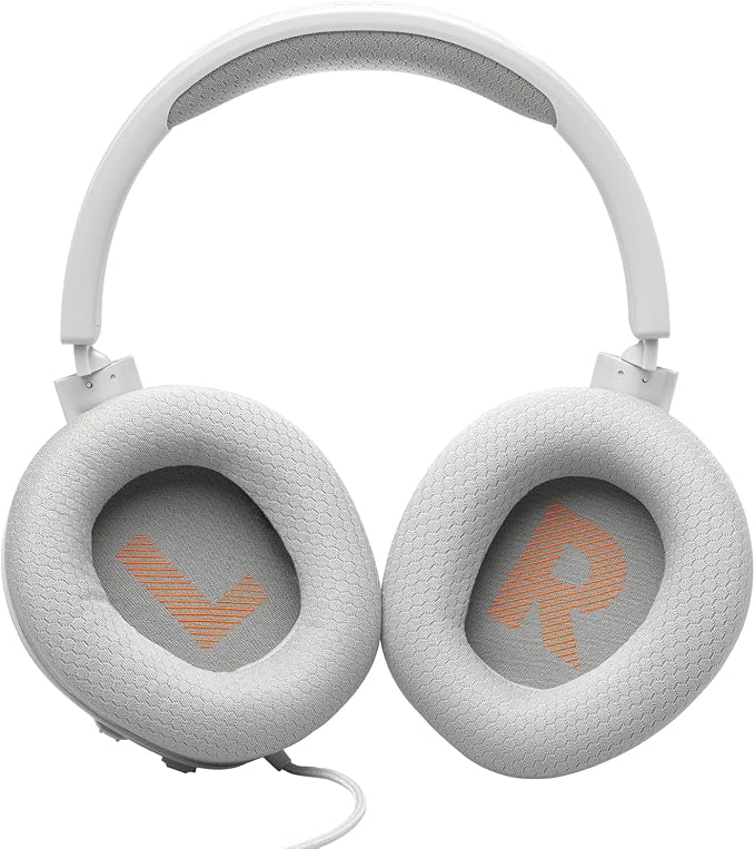 JBL Quantum 100M2 Wired Gaming Headset, Detachable Mic - White | Memory Foam Ear Cushions And 3.5 Mm Jack Work With PC, PlayStation, Xbox, Nintendo Switch For Immersive PC Gaming Sessions - Image 12