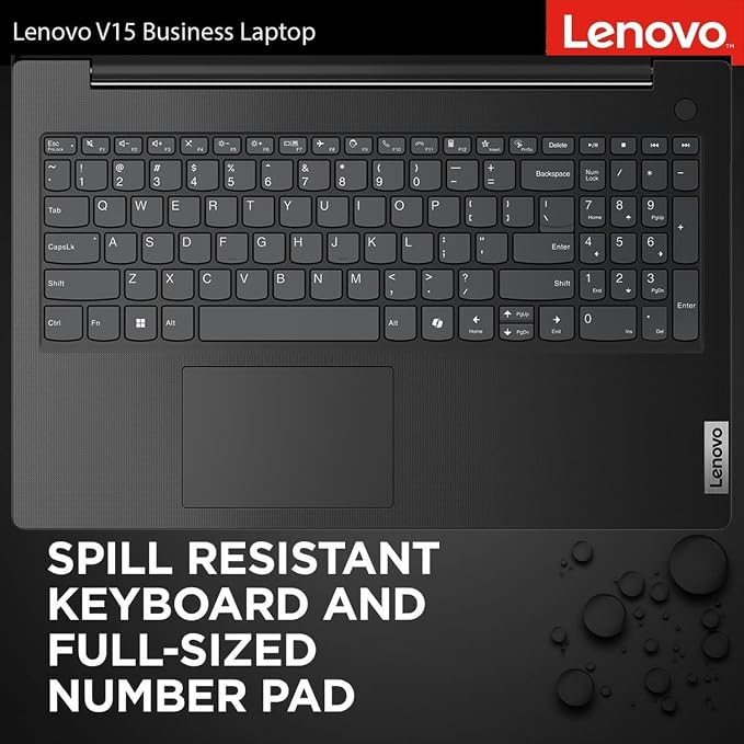 Lenovo 15.6" Business Laptop, 2026 Edition, 8GB DDR5 256GB SSD, Win 11 | Intel 4-Core CPU, Copilot AI PC, WiFi 6, Fast DDR5 RAM, for Small Business, Students, Daily Office - Image 4