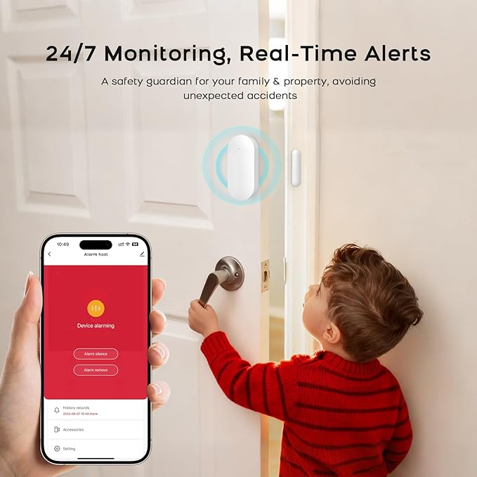 Wireless Home Security Systems, 22Piece WiFi+4G App - Image 3