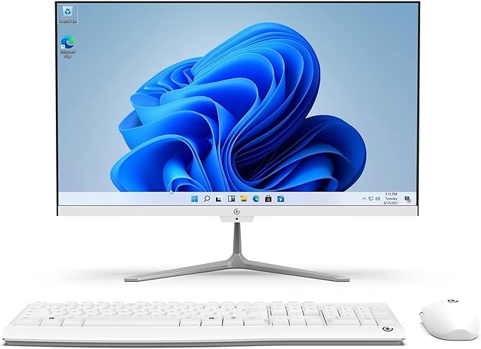 24" All-in-One Desktop PC with Windows 11 by Microsoft