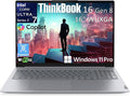 Lenovo ThinkBook 16 Gen 8 Business AI PC Laptop Computer, 16" FHD+, Intel 16-Core Ultra 7 255H, 32GB DDR5, 1TB PCIe SSD, WiFi 6E, Fingerprint Reader, Bluetooth 5.3, Windows 11 Professional by LENOVO