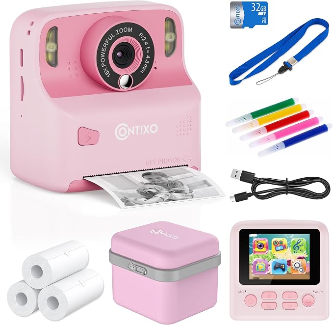 Contixo KC2A Kids Instant Print Camera by Contixo