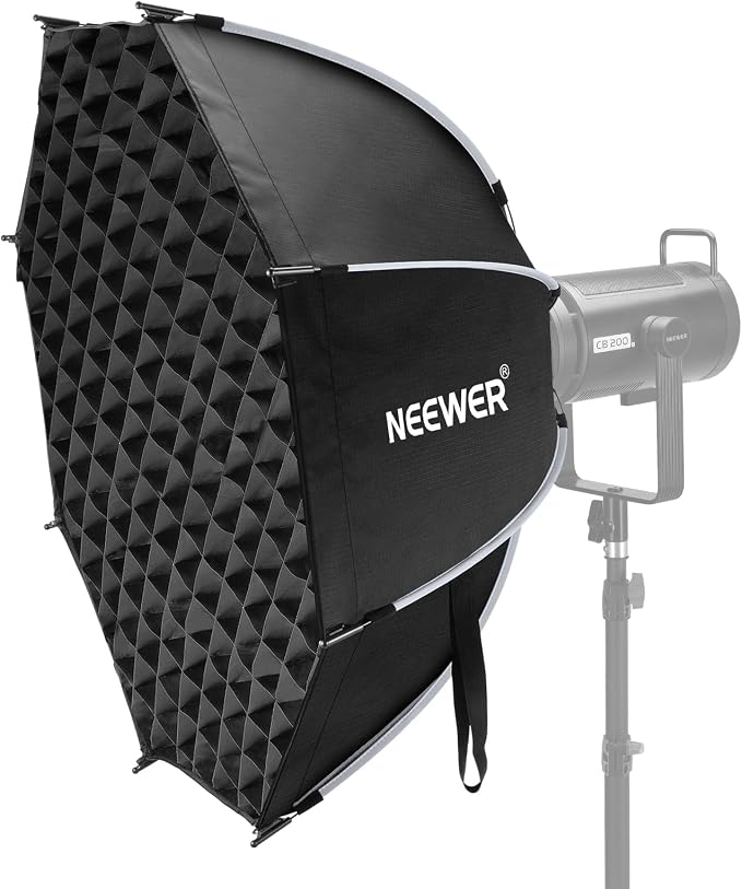 NEEWER 35.4'' Octagonal Softbox, Quick Release Parabolic Soft Box by Neewer