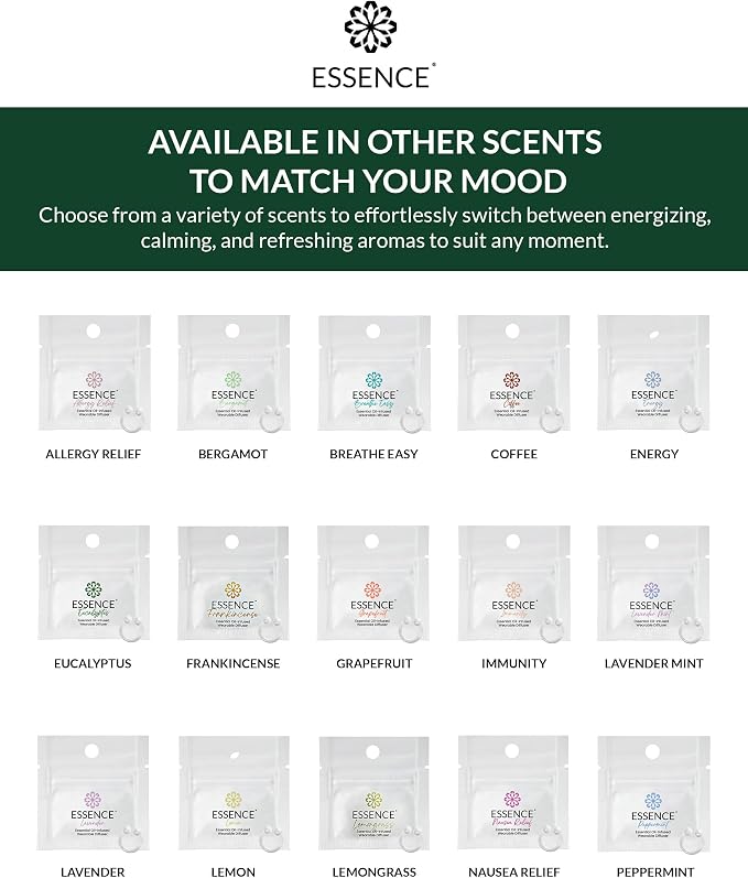 HONÉ Essence Wearable Aromatherapy Nasal Diffuser – Eucalyptus Essential Oil - Image 7