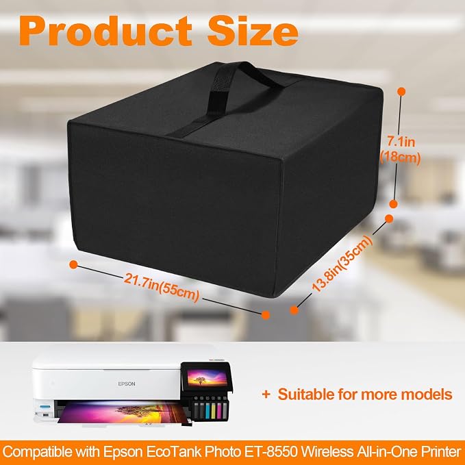 Printer Dust Cover for Epson Printer Anti-Static Waterproof Dustproof Cover - Image 3