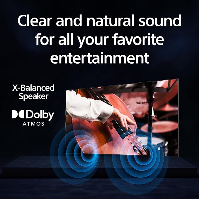 Sony 43 Inch BRAVIA 2 II LED 4K HDR Smart Google TV (K-43S20M2) | Exclusive Features for PlayStation®5, Motionflow XR, 4K Processor X1 with 4K X-Reality PRO, Triluminos Pro - Image 8