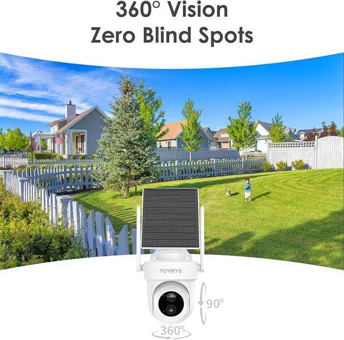 4K Security Cameras Wireless Outdoor, No Subscription, -15°F Cold, Ethernet - Image 9