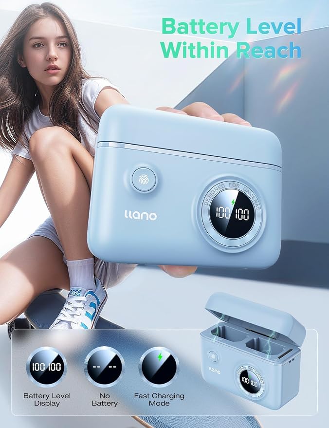 llano NP-W126S Dual Battery Fast Charger - Image 3