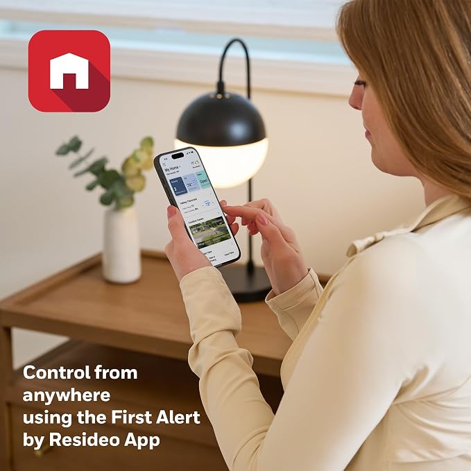 NEW! Honeywell Home Smart Thermostat, Conventional/Heat Pump Compatibility - Image 2