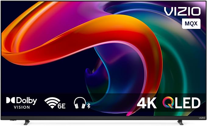 VIZIO 50" MQX Series Premium 4K 120Hz QLED HDR Smart TV with Dolby Vision 240Hz @ 1080p PC Gaming, WiFi 6E, M50QXM-K01, 2023 Model (Renewed) by Amazon+Renewed